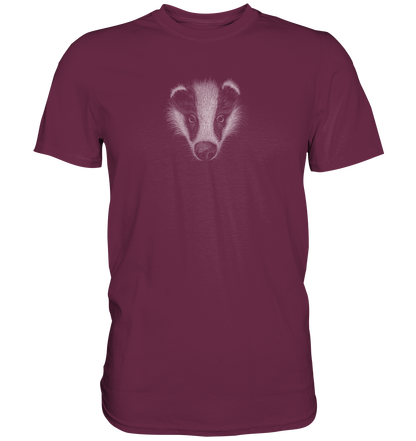 Kritzel-Kunst Dachs Illustration - Premium Shirt