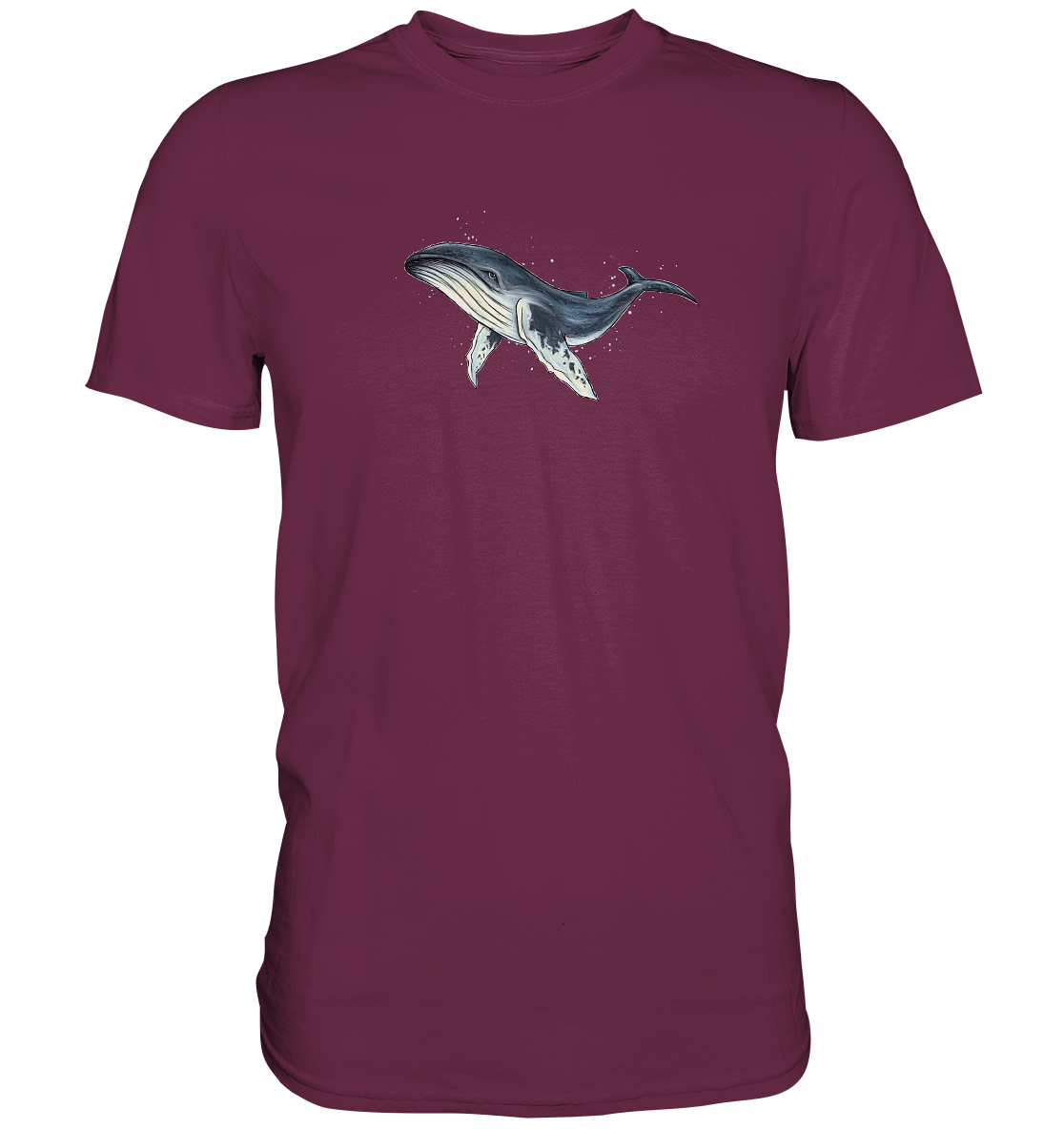 Tiefsee Ozean-Riese Buckelwal - Premium Shirt