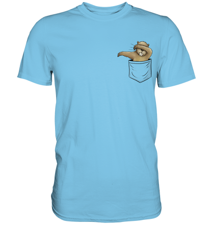 Dabbender Biber in Deiner Tasche - Premium Shirt