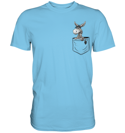 Bockiger Esel in Deiner Tasche - Premium Shirt