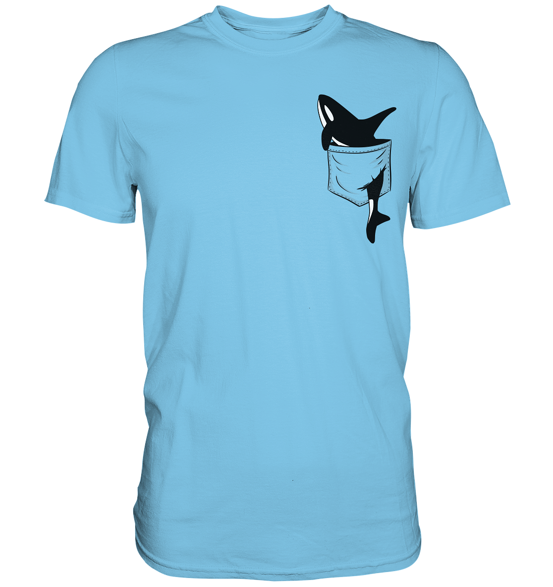 Orca In Deiner Tasche - Premium Shirt
