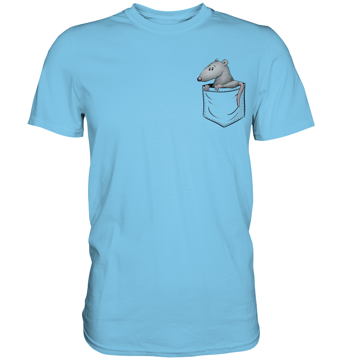 Kleine Ratte in der Tasche - Premium Shirt