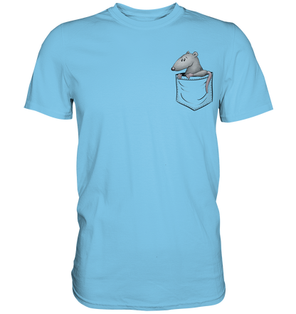 Kleine Ratte in der Tasche - Premium Shirt
