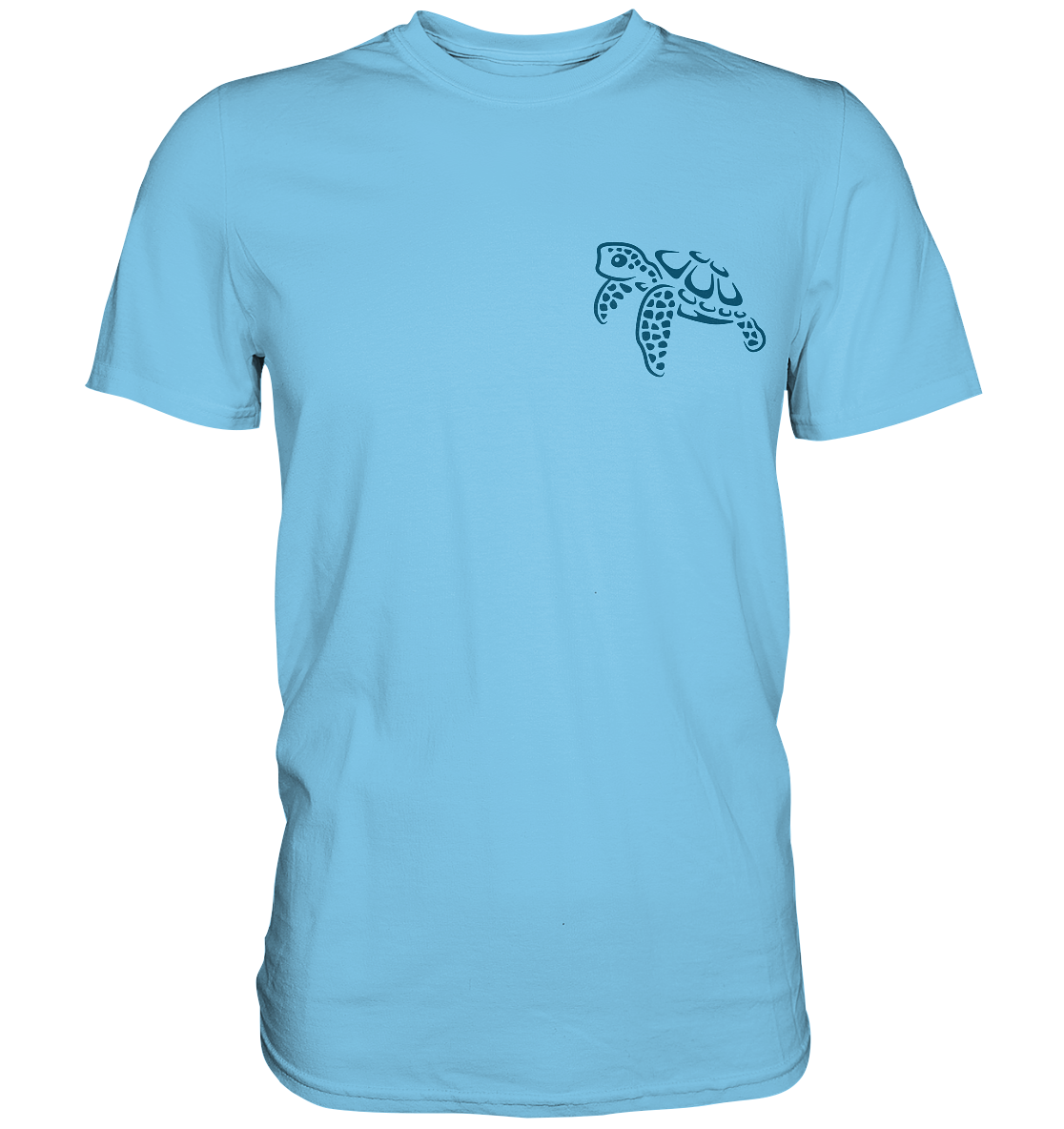 Lässig lustige Wasserschildkröte - Premium Shirt