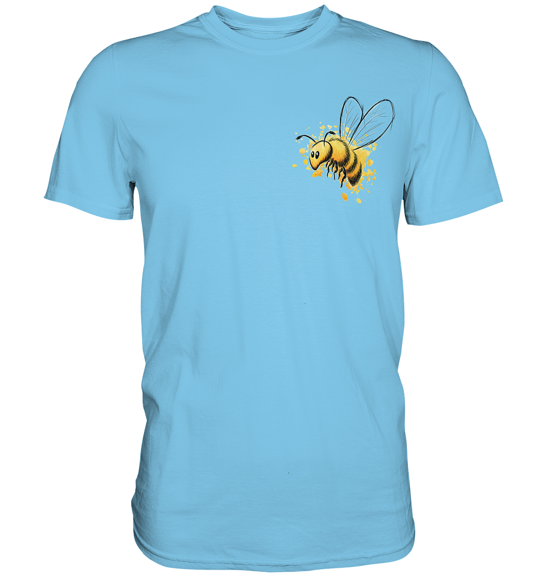 Lässige kleine Honig-Biene - Premium Shirt