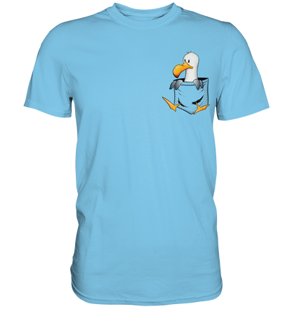 Kleine Möwe In Deiner Tasche - Premium Shirt