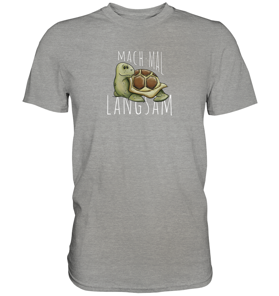 Mach mal langsam Schildkröte - Premium Shirt