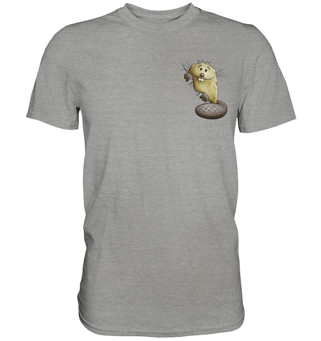 Lustiger frecher Biber - Premium Shirt