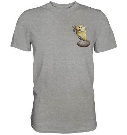 Lustiger frecher Biber - Premium Shirt