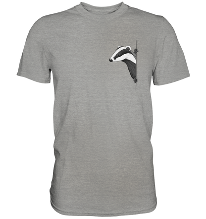 Lässiger Dachs Meister Grimbart - Premium Shirt