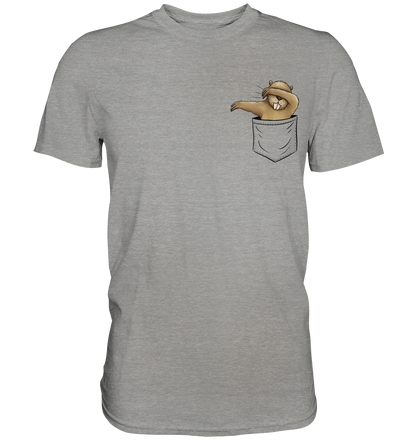 Dabbender Biber in Deiner Tasche - Premium Shirt