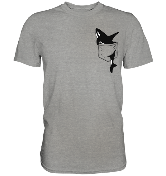 Orca In Deiner Tasche - Premium Shirt