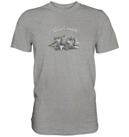 Kraah-masté! Yoga Raben Krähen - Premium Shirt