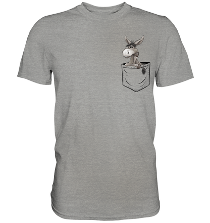 Bockiger Esel in Deiner Tasche - Premium Shirt