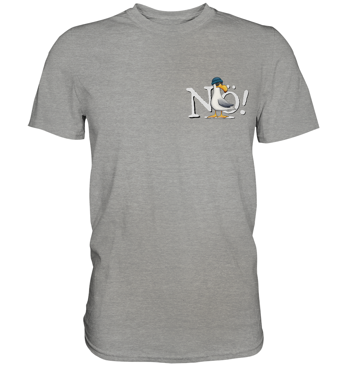 Nö Kein Bock Möwe - Premium Shirt
