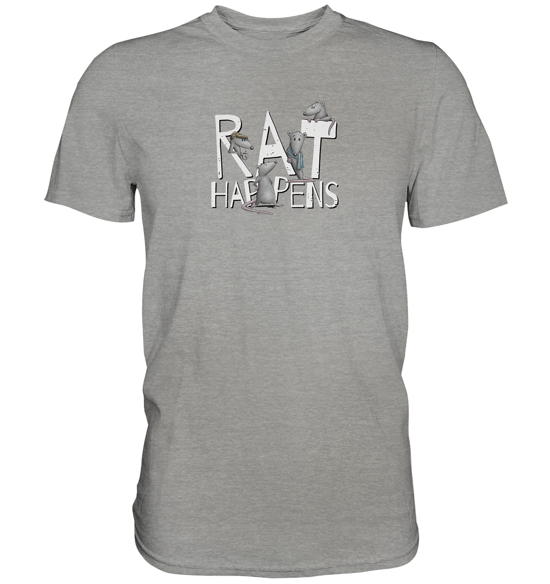 Rat Happens Ratten - Premium Shirt