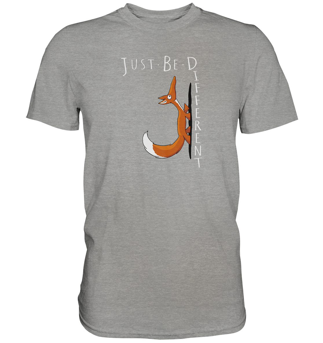 Just Be Different | Sei Anders, kleiner Fuchs - Premium Shirt