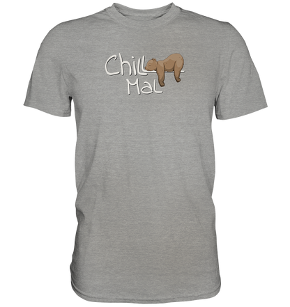Chill Mal schläfriger Braunbär - Premium Shirt