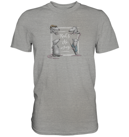 Rat’s The Way Kaffeehaus Ratten - Premium Shirt