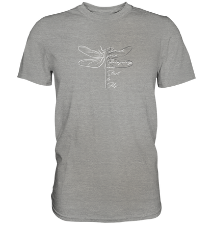 Breite die Flügel aus und flieg los | Libelle - Premium Shirt