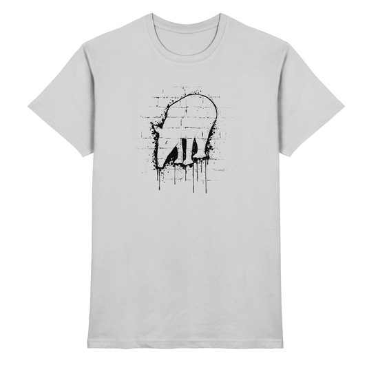 Urban Street Art Tapir Silhouette - Premium Shirt