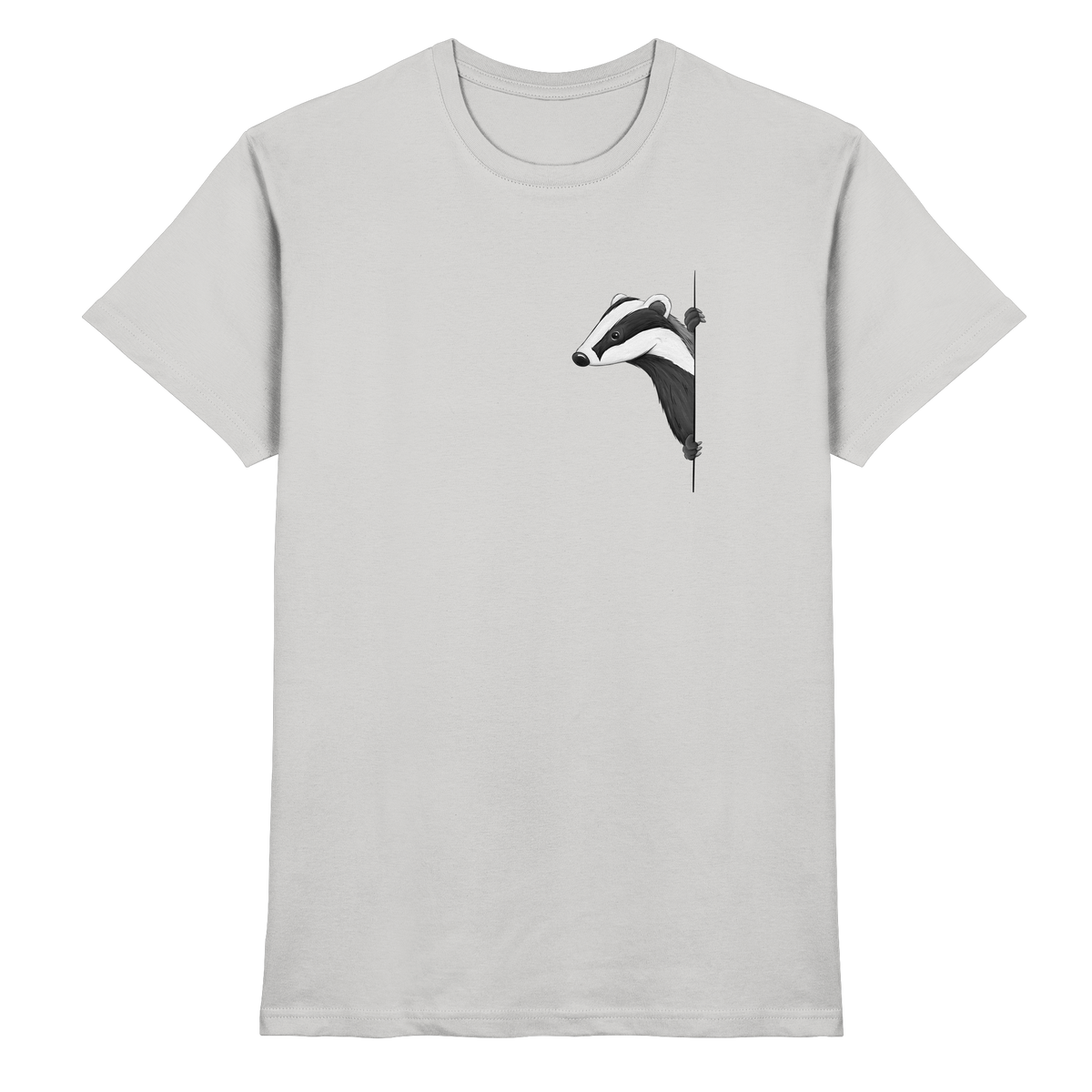 Lässiger Dachs Meister Grimbart - Premium Shirt
