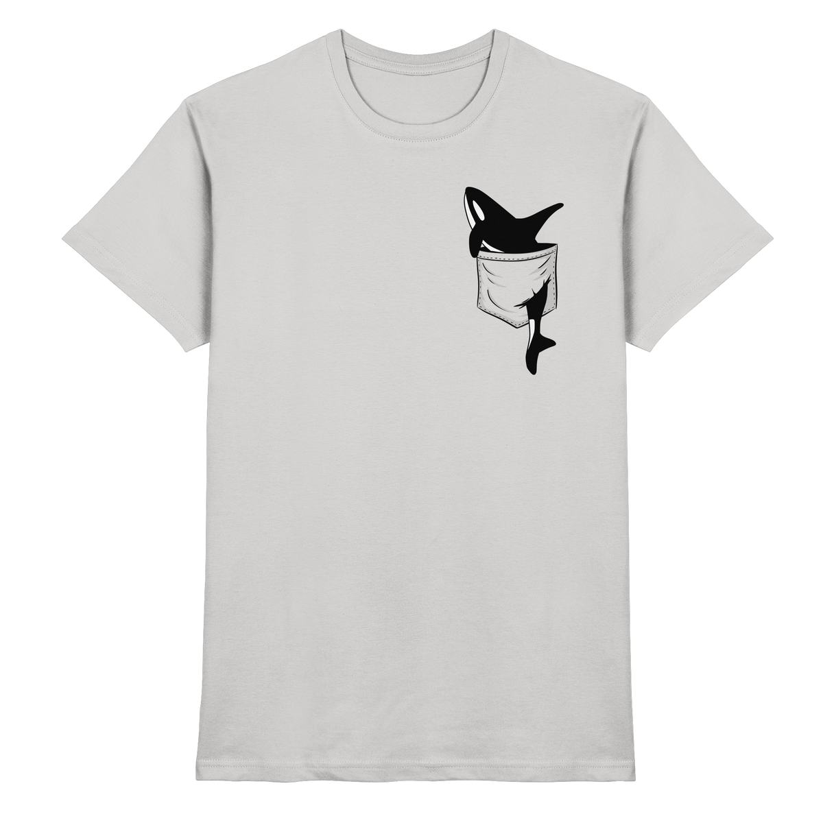 Orca In Deiner Tasche - Premium Shirt