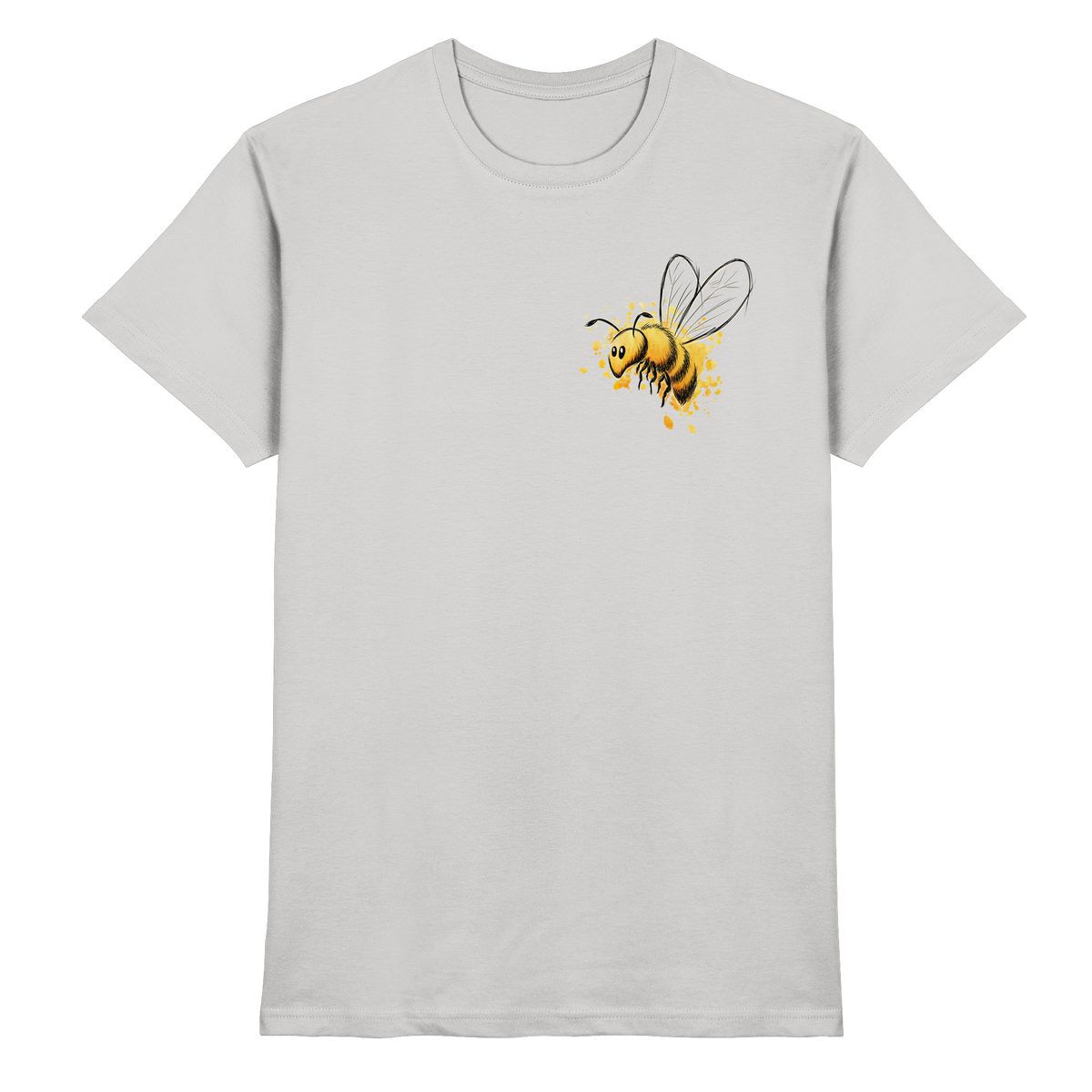 Lässige kleine Honig-Biene - Premium Shirt