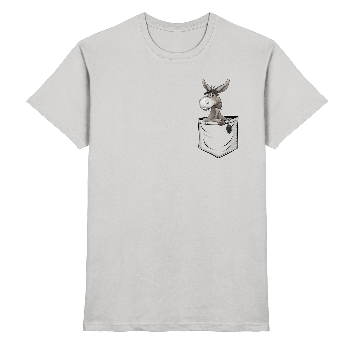 Bockiger Esel in Deiner Tasche - Premium Shirt