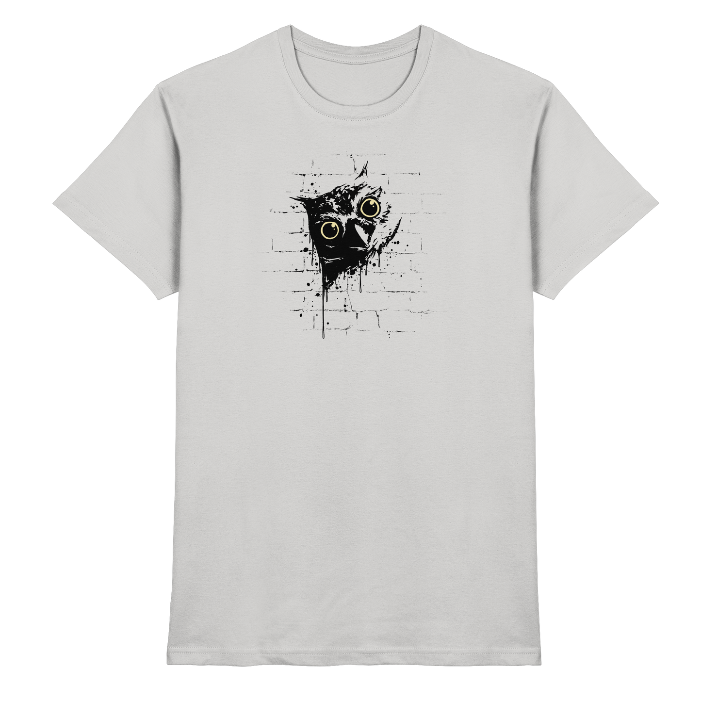 Lässige Street Art Eule - Premium Shirt