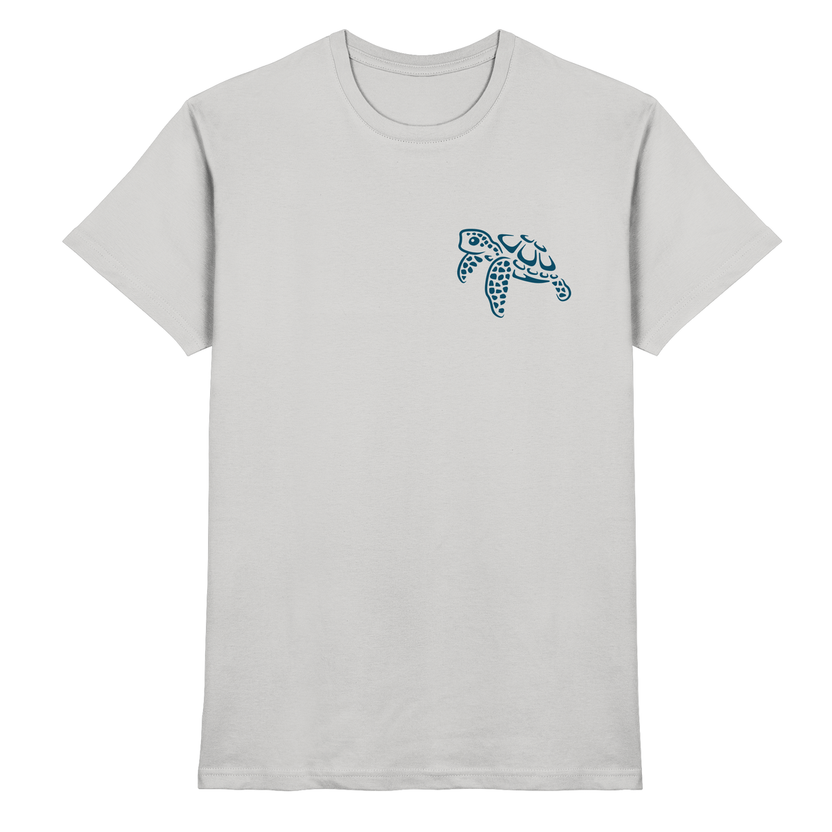 Lässig lustige Wasserschildkröte - Premium Shirt