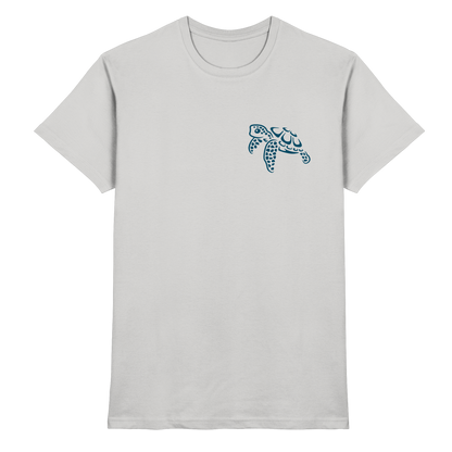 Lässig lustige Wasserschildkröte - Premium Shirt