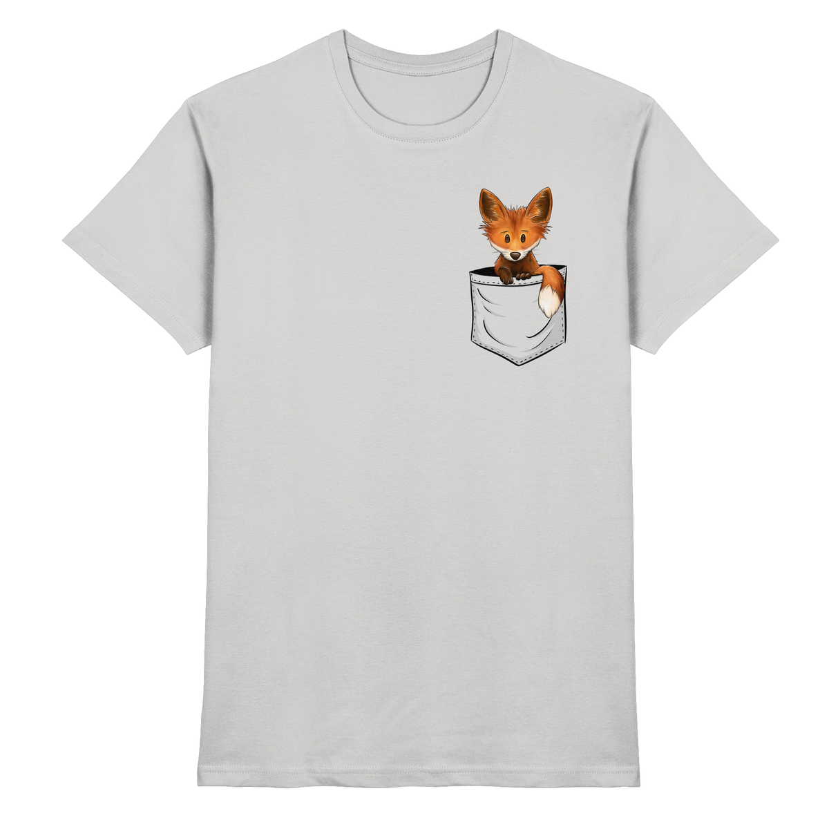 Funky Fuchs in der Tasche - Premium Shirt