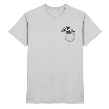 Lustig gemütlicher Dachs In der Tasche - Premium Shirt