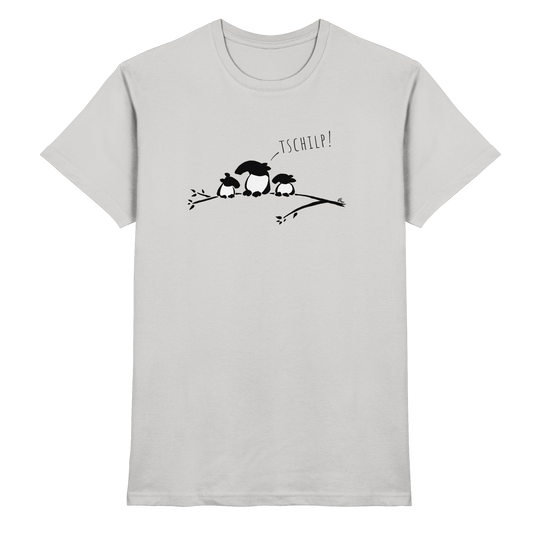 Drei kleine Tapir-Vögel - Premium Shirt