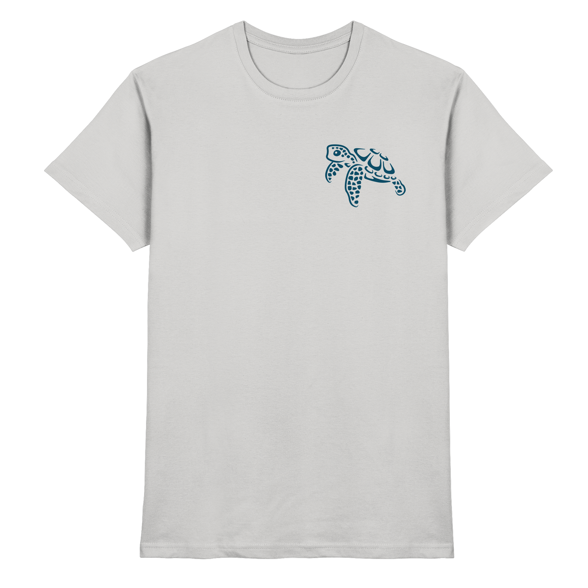 Lässig lustige Wasserschildkröte - Premium Shirt