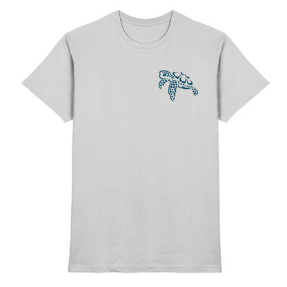 Lässig lustige Wasserschildkröte - Premium Shirt