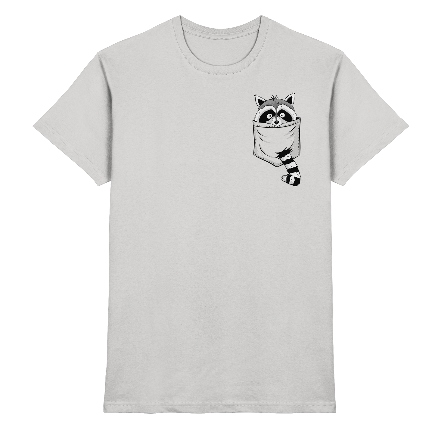 Waschbär in Deiner Tasche - Premium Shirt