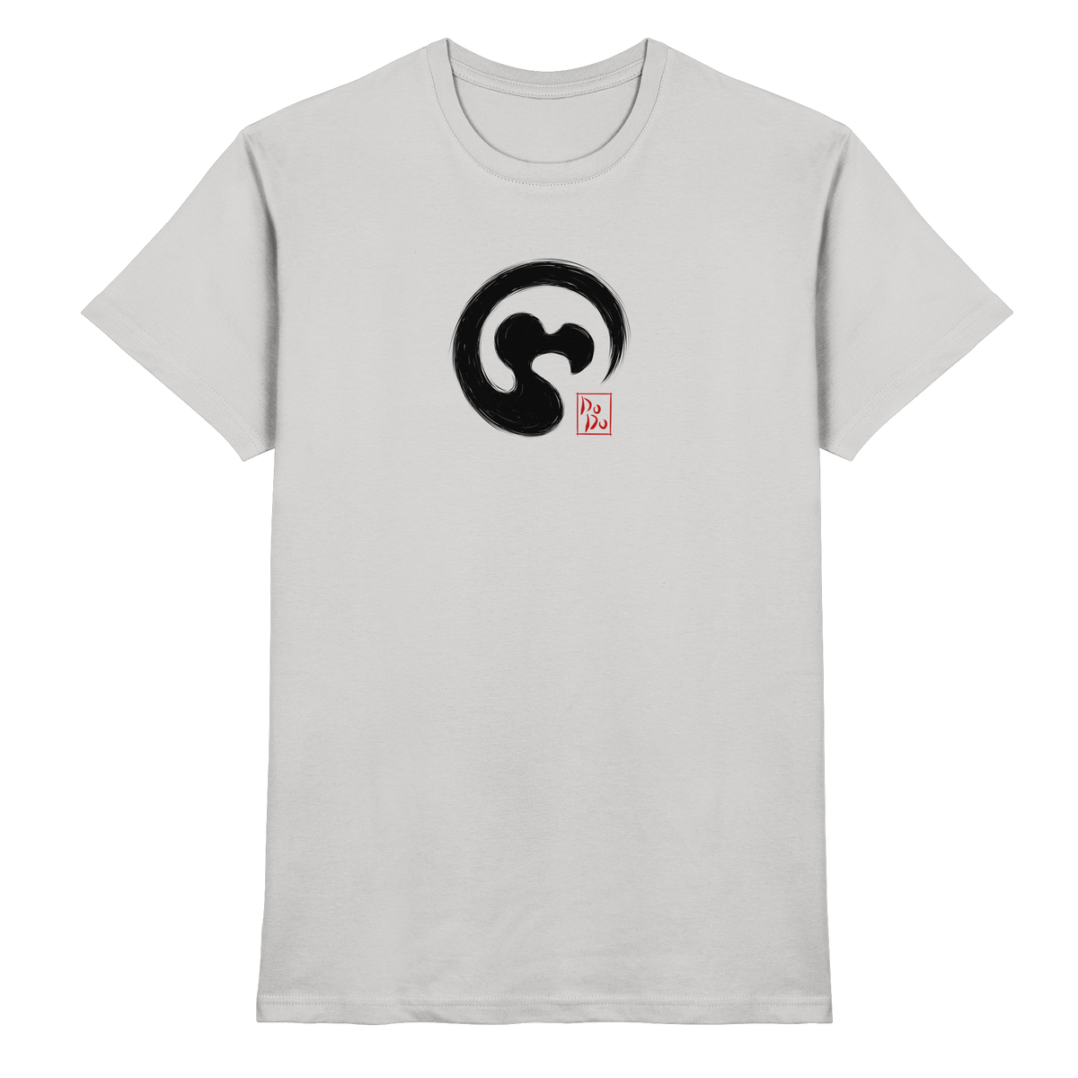 Zen Dodo im japanischen Enso Kreis - Premium Shirt