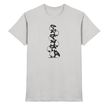 Lustiger Haufen aus Schabracken-Tapiren - Premium Shirt