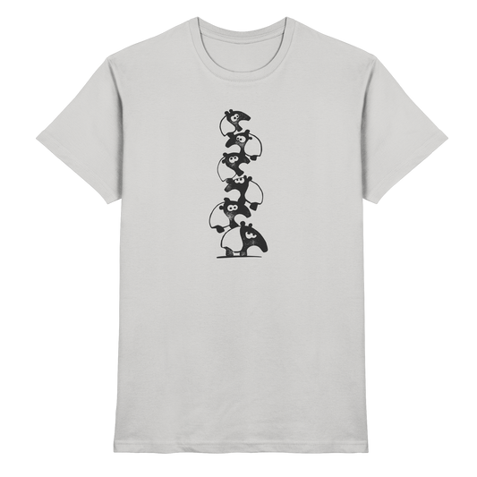 Lustiger Haufen aus Schabracken-Tapiren - Premium Shirt