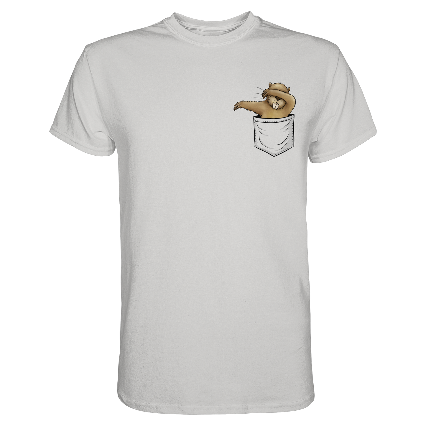 Dabbender Biber in Deiner Tasche - Premium Shirt