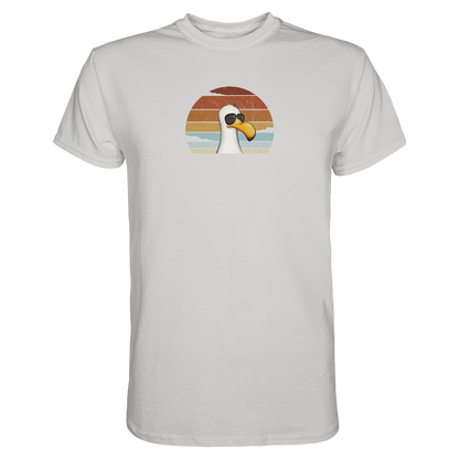 Cool lässige Retro Möwe - Premium Shirt