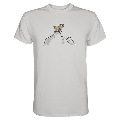 Ziegenbock in den Bergen - Premium Shirt