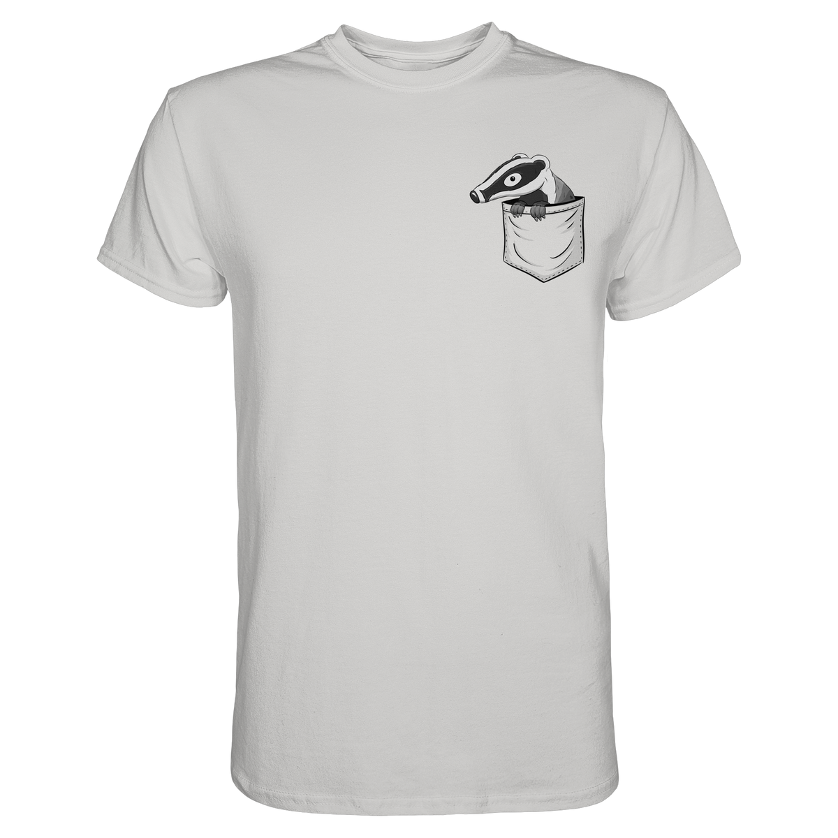 Lustig gemütlicher Dachs In der Tasche - Premium Shirt