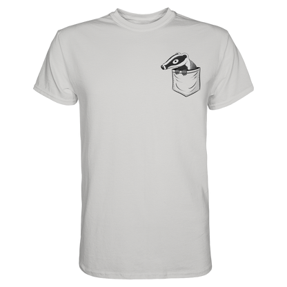 Lustig gemütlicher Dachs In der Tasche - Premium Shirt