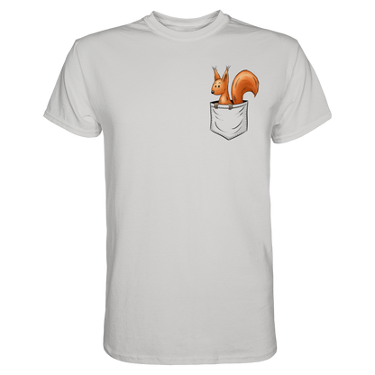 Lässiges Eichhörnchen In Tasche - Premium Shirt