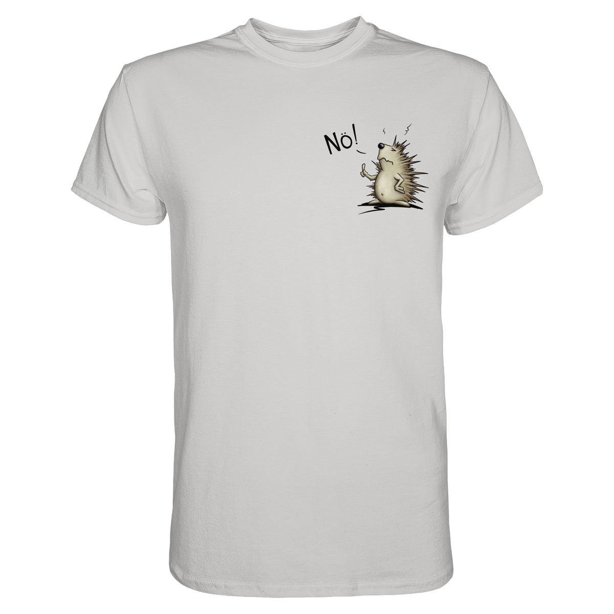 Nö! Grummeliger Igel - Premium Shirt