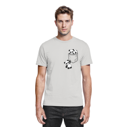 Kawaii Pandas in der Tasche - Premium Shirt