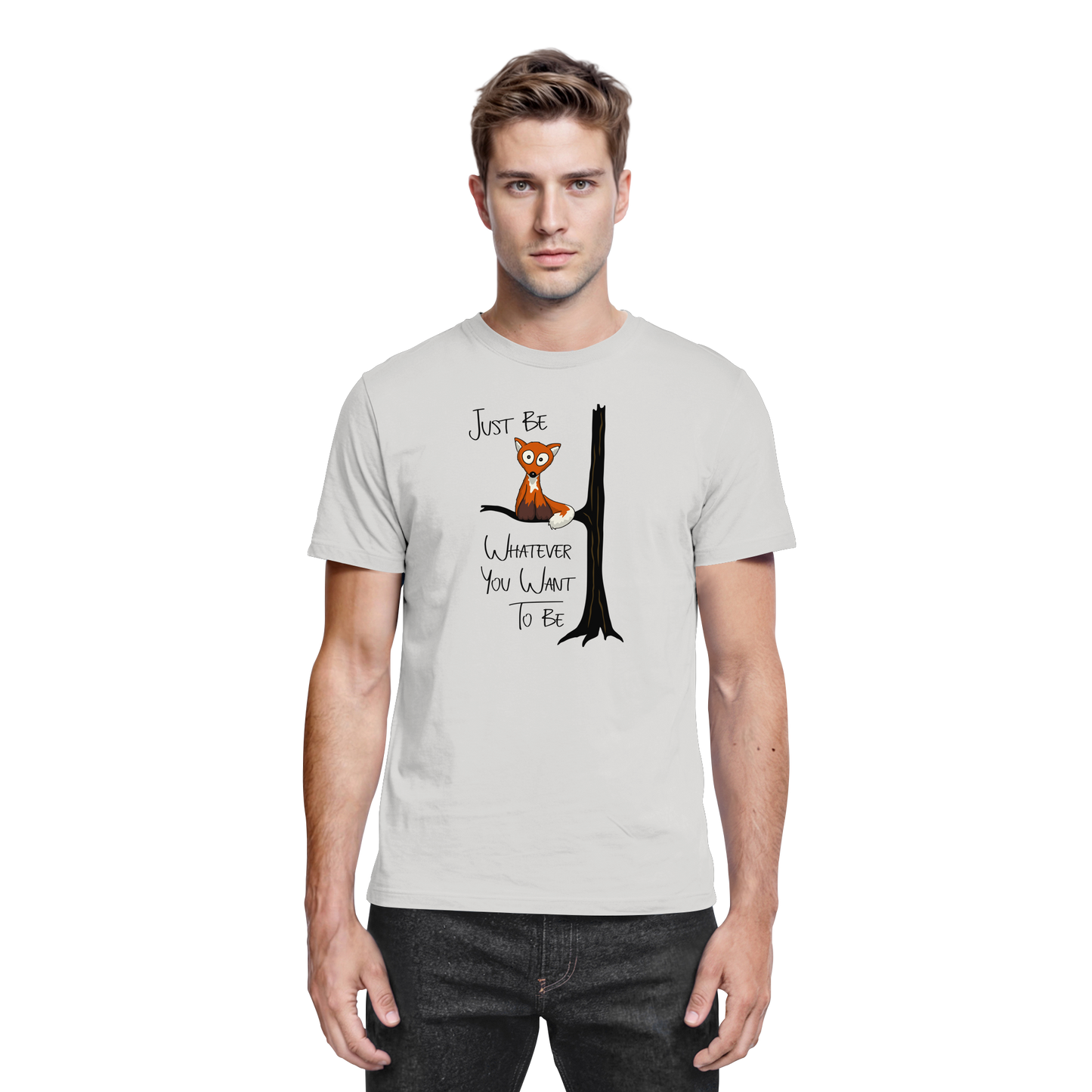 Just Be Whatever | Fuchs wie Eule - Premium Shirt